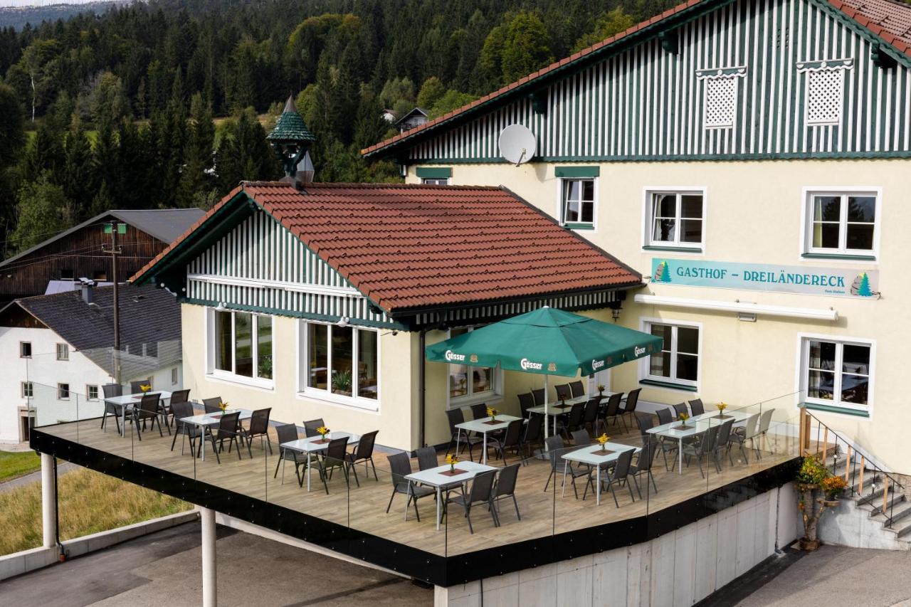 Gasthof Dreilaendereck Schwarzenberg am Bohmerwald Eksteriør billede